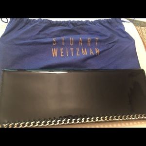 Stuart Weitzman Patent Leather Clutch